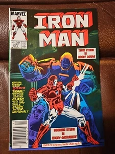 IRON MAN 200 VF++ NEWSSTAND V1! STARK IS BACK! NEW ARMOR! DEATH OF IRON MONGER! - Picture 1 of 8