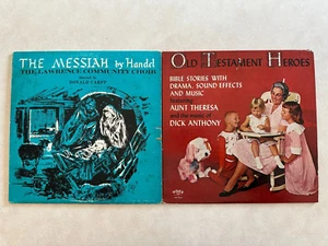 Andacht Vinyl LP Lot - Händels Messias & Helden des Alten Testaments - TANTE THERESA - Bild 1 von 7