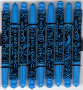 2 in. Ejes y resortes de dardos de agarre profesional de tinta azul TARGET 2BA: 1 juego de 3 - Imagen 1 de 4