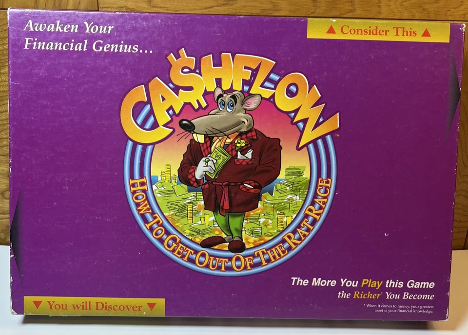 Juego de mesa Cashflow - Ver fotos - Rich Dad Investing 101 Robert Kiyosaki Foto 1 de 4