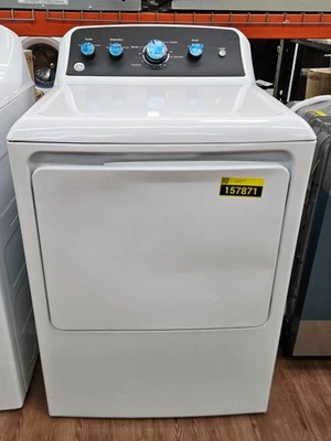 Secadora eléctrica de carga frontal blanca GE GTD48EASWWB 27" NUEVA EN CAJA #157871 Foto 1 de 4