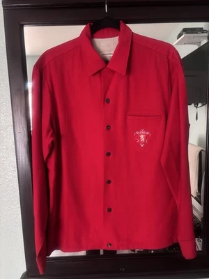 DUANE PETERS PUNK ROCK SKATE KINGS JESTER VINTAGE BUTTONDOWN 1950 tamanho M - Imagem 1 de 4