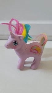My Little Pony G1 Baby Rainribbon 1984 Vintage Hasbro MLP Purple Rainbow - Picture 1 of 8