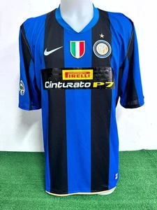 MAGLIA INTER ADRIANO MATCH WORN ISSUE SHIRT JERSEY CAMISETA 2008/2009 RARA COA - Imagen 1 de 9