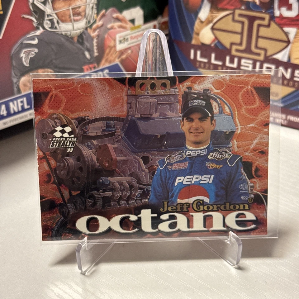 Jeff Gordon 1999 Press Pass Stealth Octane SLX #O7 Racing Card - Image 1 of 2