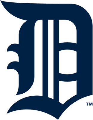 Detroit Tigers Vintage MLB  Logo Poster Print Metal Sign 12x8in Old New X - Image 1 of 4