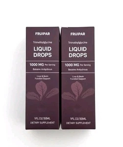 TMG Supplements Liquid Drops 1000mg - Trimethylglycine High Absorption - Picture 1 of 1