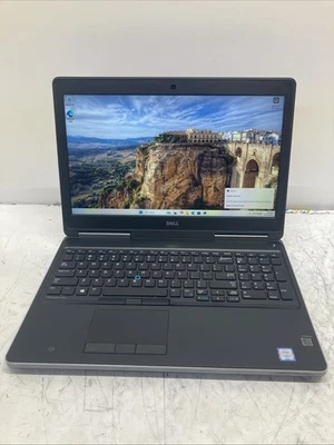 Dell Precision 7520 Intel i7 6820HQ 2.70GHz 128GB SSD, 32GB RAM Win 11 - Image 1 of 4