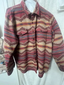 Vintage Pendleton Thomas Kay Pinetop Shirt Virgin Wool Large Apache Navajo EUC! - Picture 1 of 4