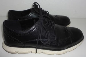 Zapatillas de vestir Sonoma Morantt punta de ala negras para hombre talla 11 1/2 - Imagen 1 de 6