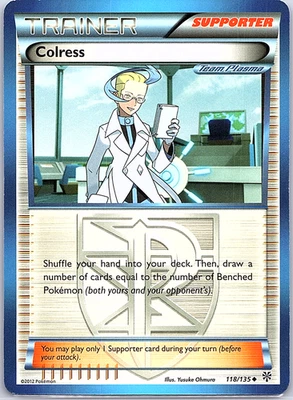 Colress (Team Plasma) 118/135 Plasma Storm Regular - Image 1 of 2