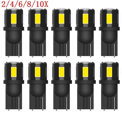 192 194 168 W5W T10 Xenon White Dome Map 5630-SMD 2LED Light Bulb Durable 10/20x - Image 1 of 4