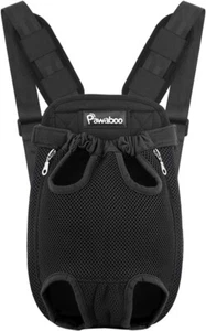 Pawaboo Pet Carrier Backpack, Adjustable Pet Front Cat Dog Carrier Backpack Trav - Picture 1 of 3