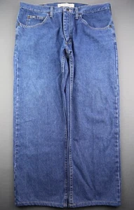 Men's Lee Jeans Regular Fit Straight Medium Wash 5 Pocket Size 36x29 (Msr 36x26) - Picture 1 of 9