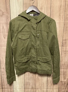 Nike 6.0 Large girls army green light jacket Parker pockets - Picture 1 of 7