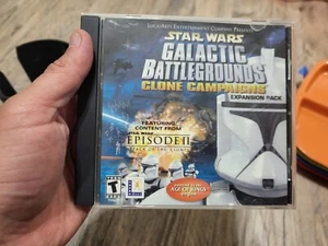 Star Wars: Galactic Battlegrounds Clone Campaigns PC Game 2002 - Picture 1 of 2