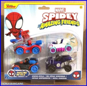 Marvel's Spidey and his Amazing Friends SNF0200 Amazing Metals 4er Pack *NEU* - Bild 1 von 3