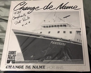 Short Pants – Change De Name LP Record 1989 Reggae Calypso Autographed RARE NM - Picture 1 of 9