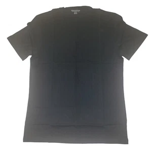 Amazon Essentials Black Slim-fit Short-Sleeve Crew Neck Cotton T-shirt Size S - Picture 1 of 8