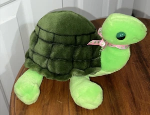 Aurora Green Turtle plush 11" - Picture 1 of 4