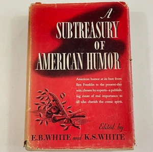 Subtreasury of American Humor ed. E.B. White & K.S. Weißer HC/DJ 1941 - Bild 1 von 8