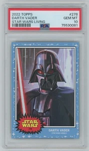DARTH VADER (PSA 10) 2022 Topps Star Wars Living Card #278 - Picture 1 of 2