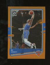 2020-21 Donruss Optic Orange Prizm #62 RJ Barrett Knicks RC Rookie 79/199
