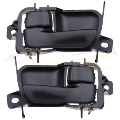 2x Black Interior Door Handles For 1995-1999 Toyota Avalon 4-Door 3.0L V6 Foto 1 de 4