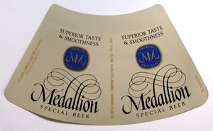 Olympia Brewing Company MEDALLION SPECIAL BEER label WA 12oz #36413-00 OR 5c Dep - Picture 1 of 2