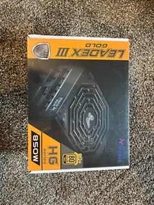 Super Flower Leadex III Gold 850W 80+ Gold, ECO, Full Modular PSU, Bearing Fan - Afbeelding 1 van 4