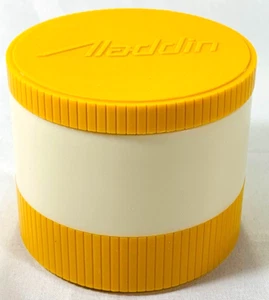 Aladdin Model #7000 Insulated Soup Thermos Canister Cup Bowl Yellow Vintage - Picture 1 of 6