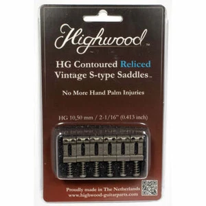 Highwood HG-10.50 mm / 0.413 inch (52mm 2 1/16") Vintage Saddles Reliced - Picture 1 of 1