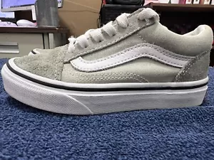 Vans Off Old Skool Gray White Stripe Kids 11.5 Skateboard Sneaker Shoe - Picture 1 of 10
