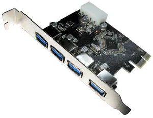 Dynamode - USB-4PCI-3.0 - 4 Port Usb 3.0 Pci-express Card - Picture 1 of 2