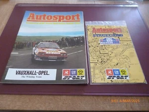 AUTOSPORT LOMBARD RAC RALLY GUIDE/SUPPLEMENT 1984 & RARE STAGECARD *MUST READ* - Picture 1 of 16