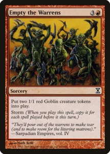 1x Empty the Warrens - NM (pack fresh) - Time Spiral - SPARROW MAGIC mtg - Picture 1 of 1