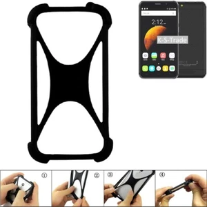 protective ring for Cubot Dinosaur Silicone Case Softcase Bumper Protection blac - Picture 1 of 5