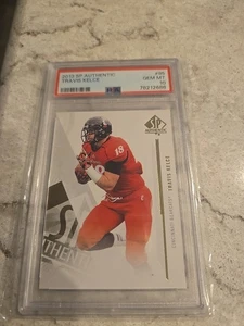 2013 SP Autentico Travis Kelce Rookie #95 PSA 10 - Foto 1 di 3