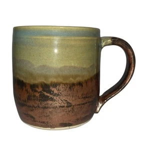 Handmade ceramic mug hand painted pottery functional art - Picture 1 of 6