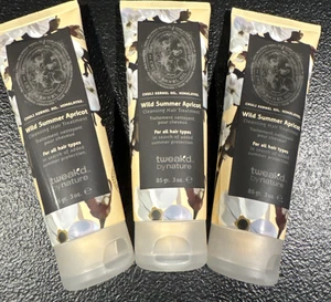Tweak'd by Nature Cleansing Hair Treatment X3 Wild Summer Apricot 3 oz each - Picture 1 of 5