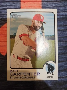 2022 Topps Heritage - High Number SP Matt Carpenter #402 - Picture 1 of 2