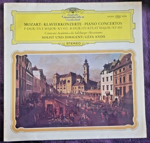 Mozart, Géza Anda ~ Piano Concertos ~ LP 1969 Deutsche Grammophon 139393 VG+ EX - Picture 1 of 3