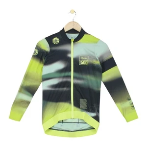 Rapha 500 Festive Cycling Jersey Womens Size M Multicoloured Stretch Full Zip - Picture 1 of 15