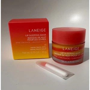 Laneige Lip Sleeping Mask Pink Lemonade Coral Balm NIB Full Size 20g / 0.70 oz - Picture 1 of 15