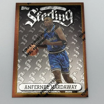 1996-97 Topps Finest - Anfernee Hardaway #65 ✅ Orlando Magic - Image 1 of 2
