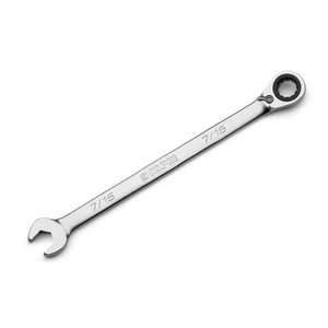 Capri Tools 7/16 in. 120-Tooth Ultra-Smooth Reversible Ratcheting Combination... - Picture 1 of 8