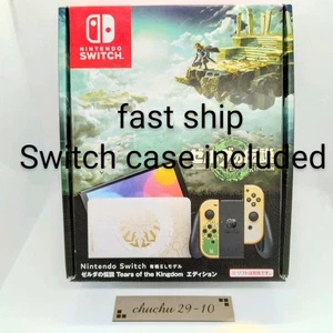 NINTENDO SWITCH OLED The Legend of Zelda Tears of the Kingdom Edition de Japón - Imagen 1 de 8