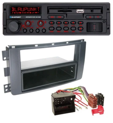 Blaupunkt SD MP3 USB Bluetooth DAB Autoradio für Smart ForTwo 451 ForFour 454 Qu - Bild 1 von 4