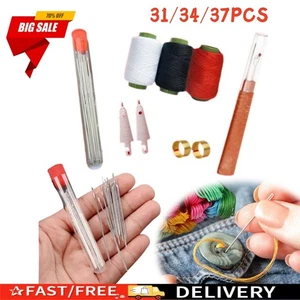 31/34/37 PCS Sewing Tool Set,Needles Thread Hand Repair Tool,Portable Sewing Kit - Bild 1 von 20
