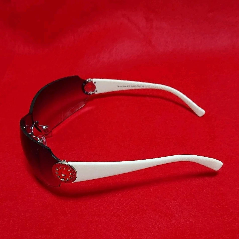 Gafas de sol BVLGARI Tondo Sol Blanco Moda Accesorios colección e322 Foto 1 de 4